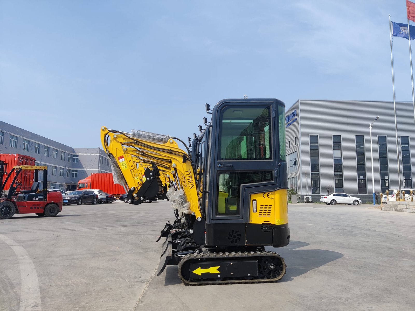 1 TON 13.5HP GAS B&S Engine Mini Compact Excavator