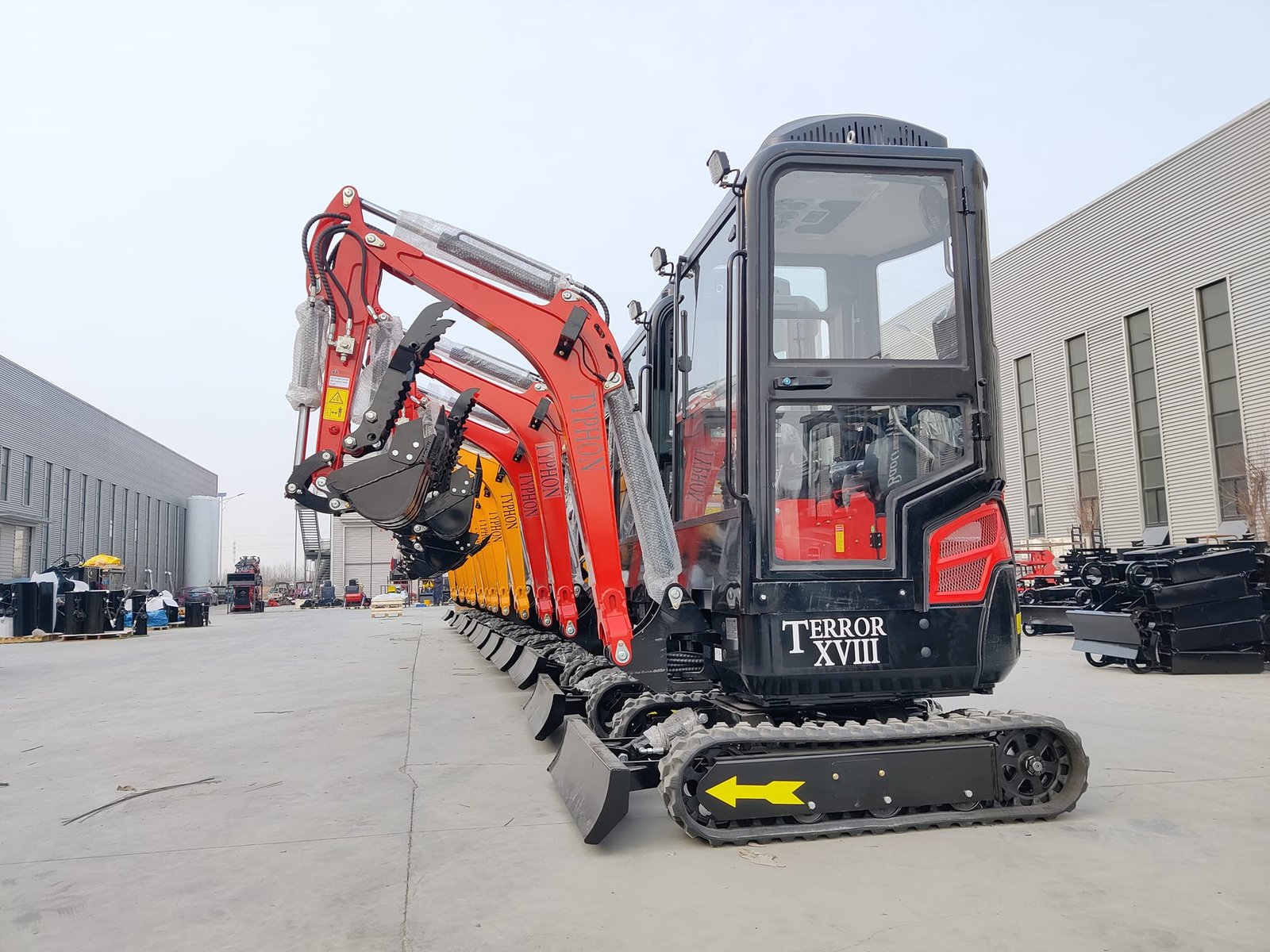 2 ton mini excavators with cabins