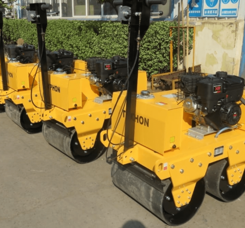 TYPHON 10hp EPA B&S FURY Walk behind Vibratory Roller Compactor USA - Image 2