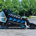 Brand New TYPHON STOMP X1300 25HP Kubota Diesel Mini Skid Steer Loader