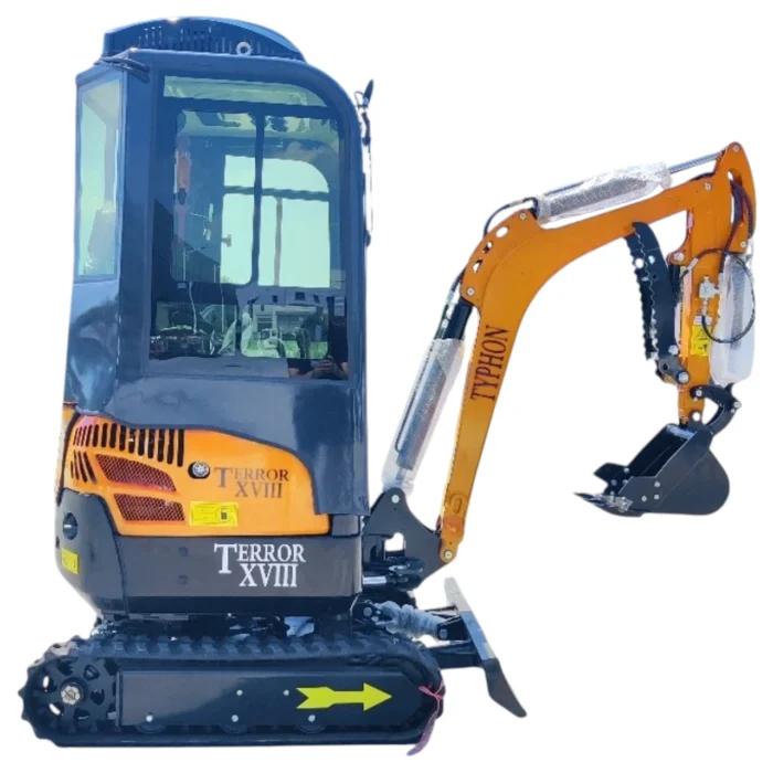 TYPHON TERROR XVIII Prestige 2 Ton Mini Excavator KUBOTA Diesel Engine USA