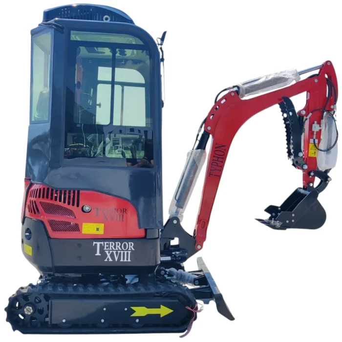 TYPHON TERROR XVIII Prestige 2 Ton Mini Excavator, KUBOTA Diesel Engine USA