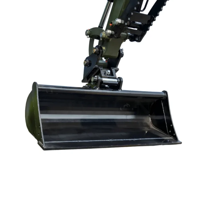 1000mm Leveling Bucket Attachment Digging Bucket USA For TERROR XXV and other 2.1-3 Ton Mini Excavators