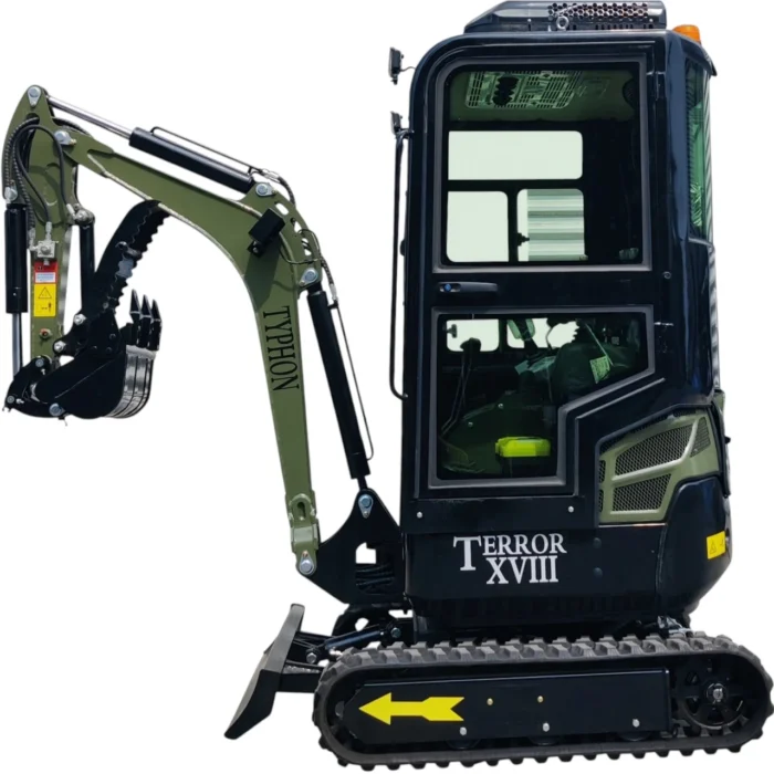 TYPHON TERROR XVIII Prestige 2 Ton Mini Excavator KUBOTA Diesel Engine USA