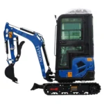 2025 4,000 lb TYPHON TERROR XVII Cabin Mini Excavator Rubber Track with Kubota D902 Diesel Engine USA