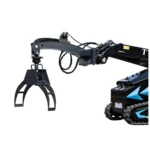360° Hydraulic Rotary Wood Grabber for TYPHON STOMP X1300 & STOMP 509 Mini Skid Steers