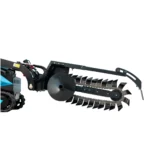 800mm Hydraulic Chain Trencher Attachment for TYPHON STOMP X1300 & STOMP 509 Mini Skid Steers