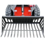 Skid Steer Loader Attachment Rock Bucket USA